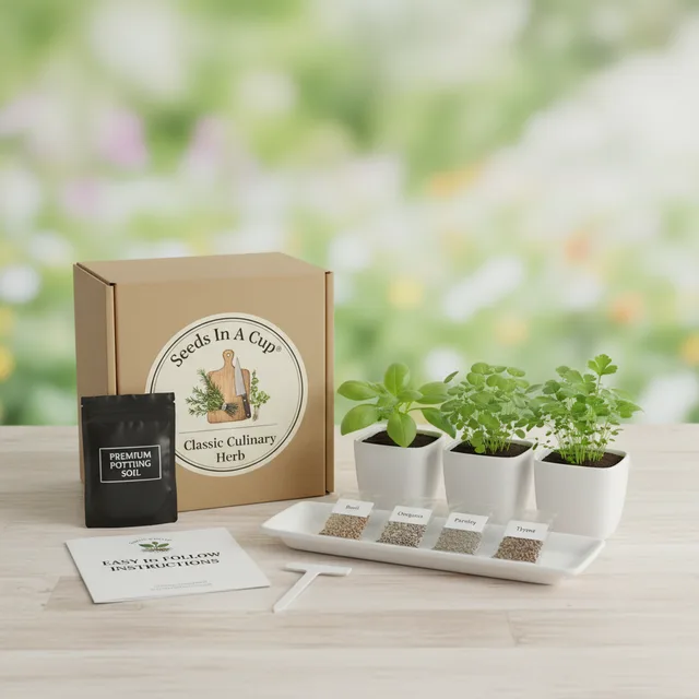 Classic Culinary Herb Garden Kit — supplied product image